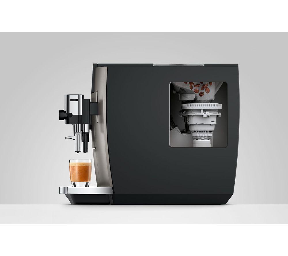 JURA E8 Smart Bean to Cup Coffee Machine - Midnight Silver image number 2 of 9