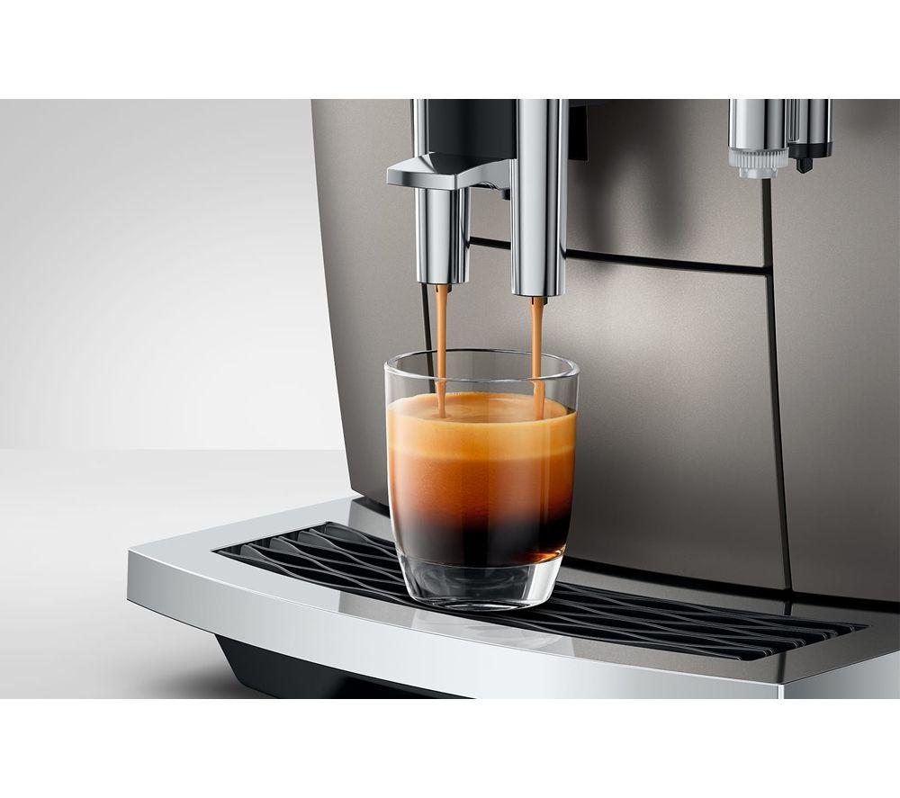 JURA E8 Smart Bean to Cup Coffee Machine - Midnight Silver image number 5 of 9