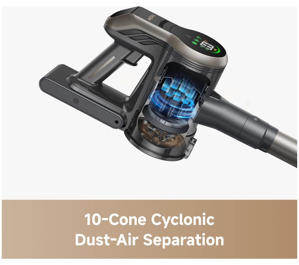 MOVA V2517D Cordless Vacuum Cleaner - Black image number 9 of 9