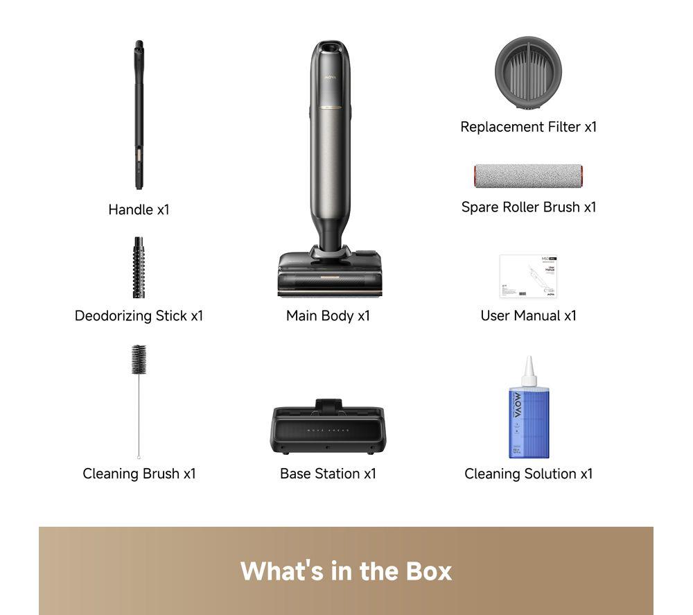 MOVA M50 Ultra Upright Wet & Dry Floor Cleaner - Black image number 7 of 7
