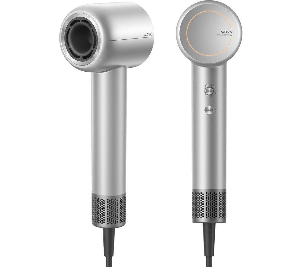 Mova Shine 10 Hair Dryer - Silver, Silver/Grey