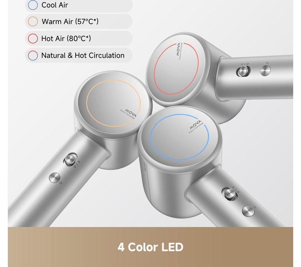 MOVA Shine 10 Hair Dryer - Silver image number 4 of 11