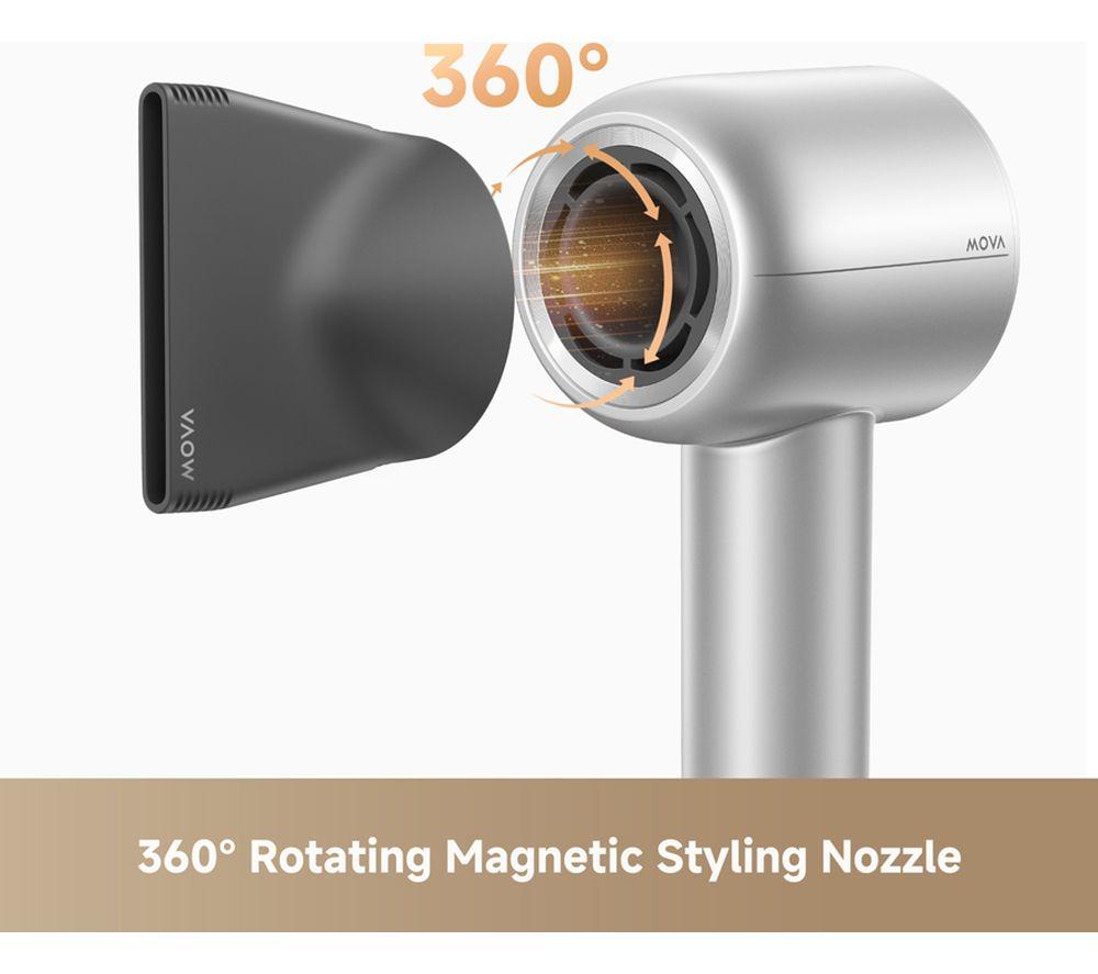 MOVA Shine 10 Hair Dryer - Silver image number 5 of 11