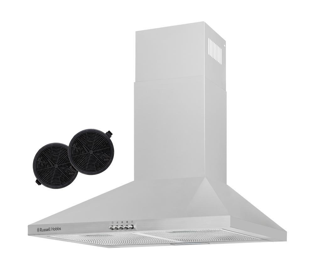 RUSSELL HOBBS RH60SCH03A1SS Chimney Cooker Hood - Stainless Steel image number 3 of 5