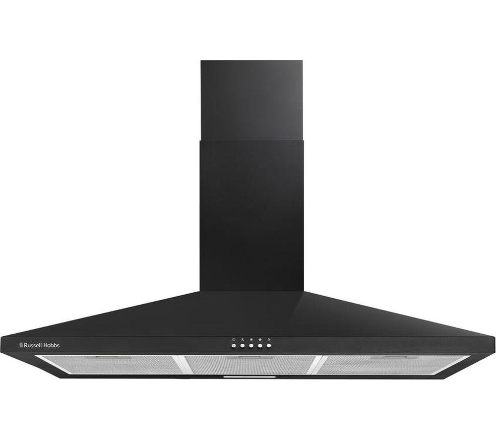 Russell Hobbs Rh90sch03a1b Chimney Cooker Hood - Black, Black