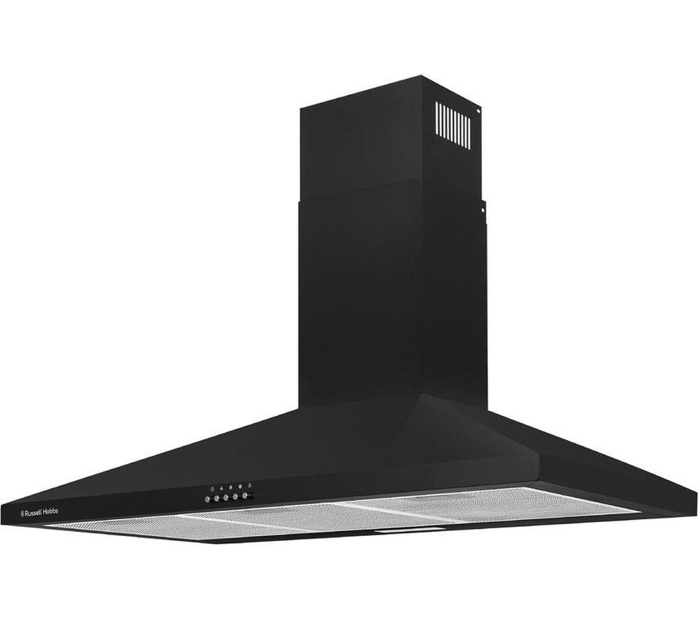 RUSSELL HOBBS RH90SCH03A1B Chimney Cooker Hood - Black image number 2 of 2