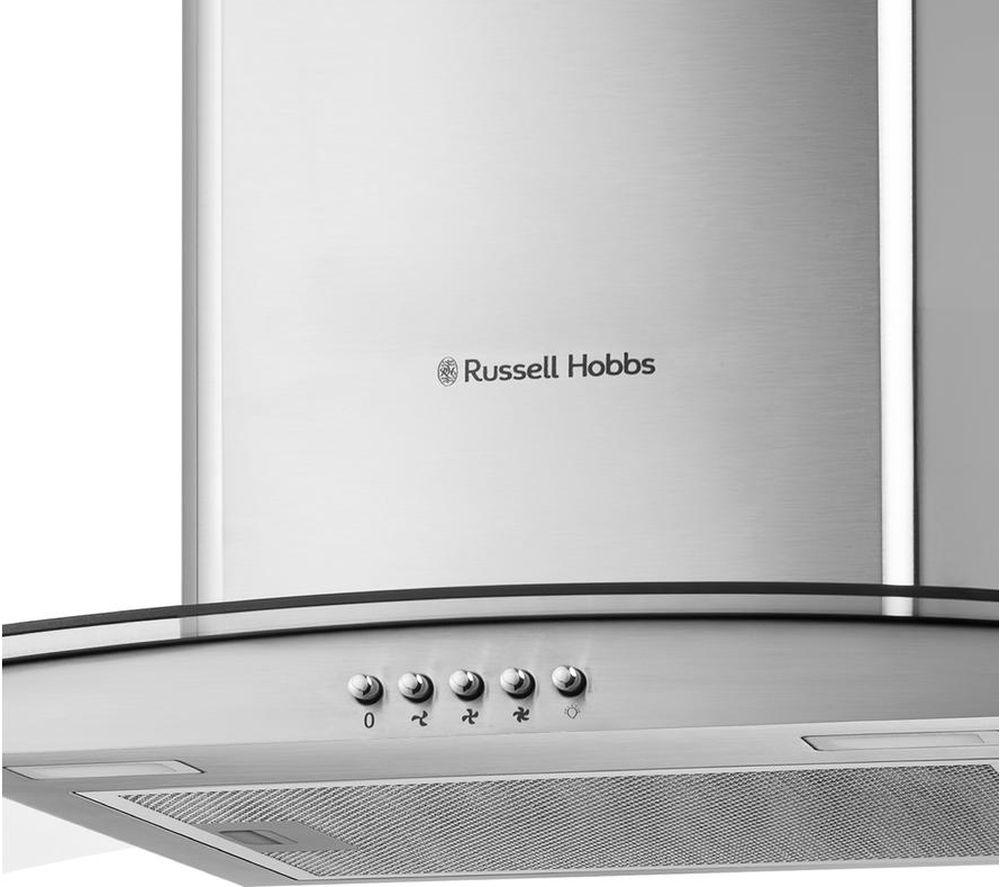 RUSSELL HOBBS RH90GCH92A1SS 90 cm Chimney Cooker Hood - Stainless Steel image number 3 of 3