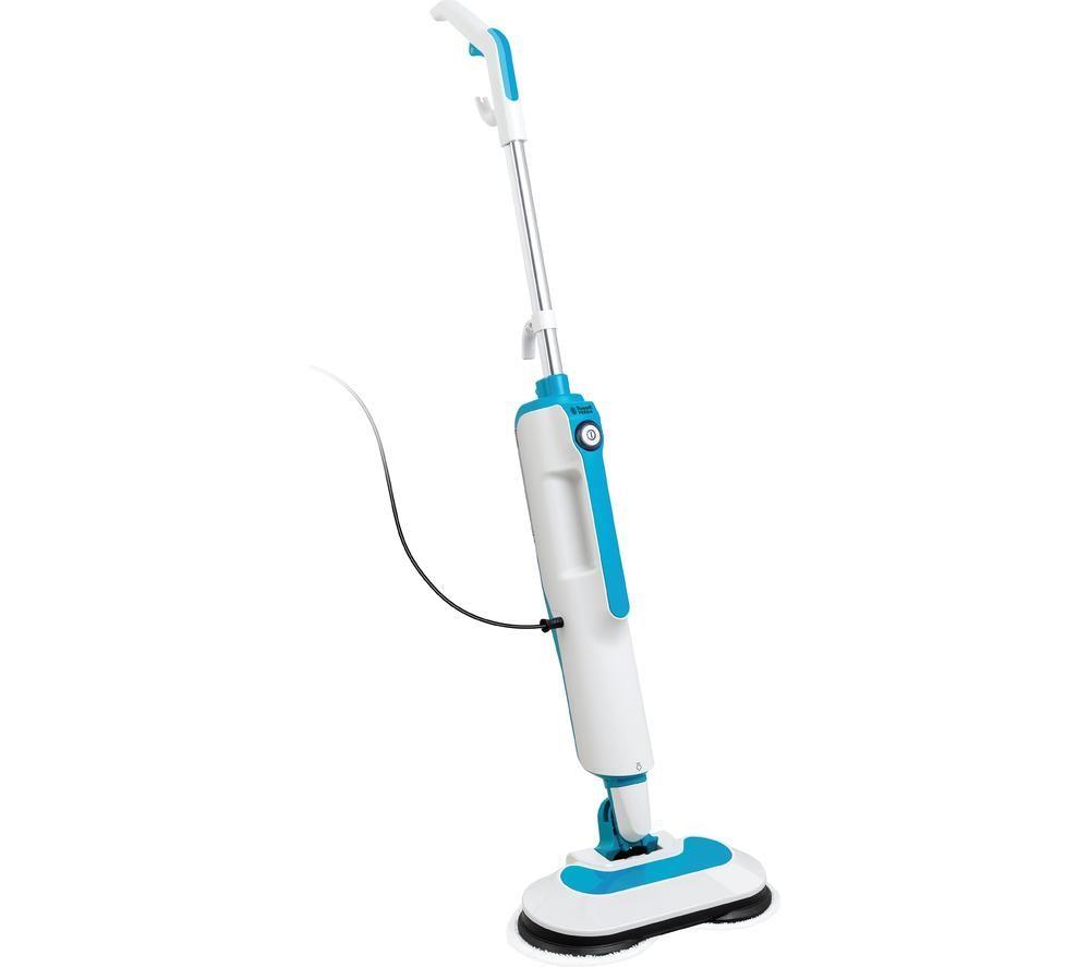RUSSELL HOBBS RHSFP7001 Steam Mop - White & Teal image number 3 of 6
