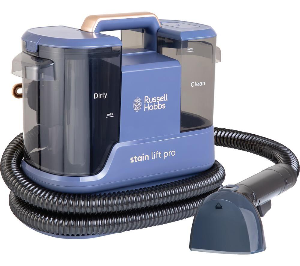 RUSSELL HOBBS Stain Lift Pro RHSC8002 Carpet Spot Cleaner - Champagne & Navy Blue image number 2 of 4