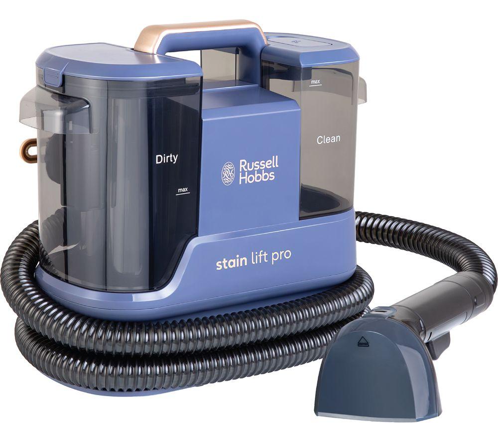 RUSSELL HOBBS Stain Lift Pro RHSC8002 Carpet Spot Cleaner - Champagne & Navy Blue image number 3 of 4