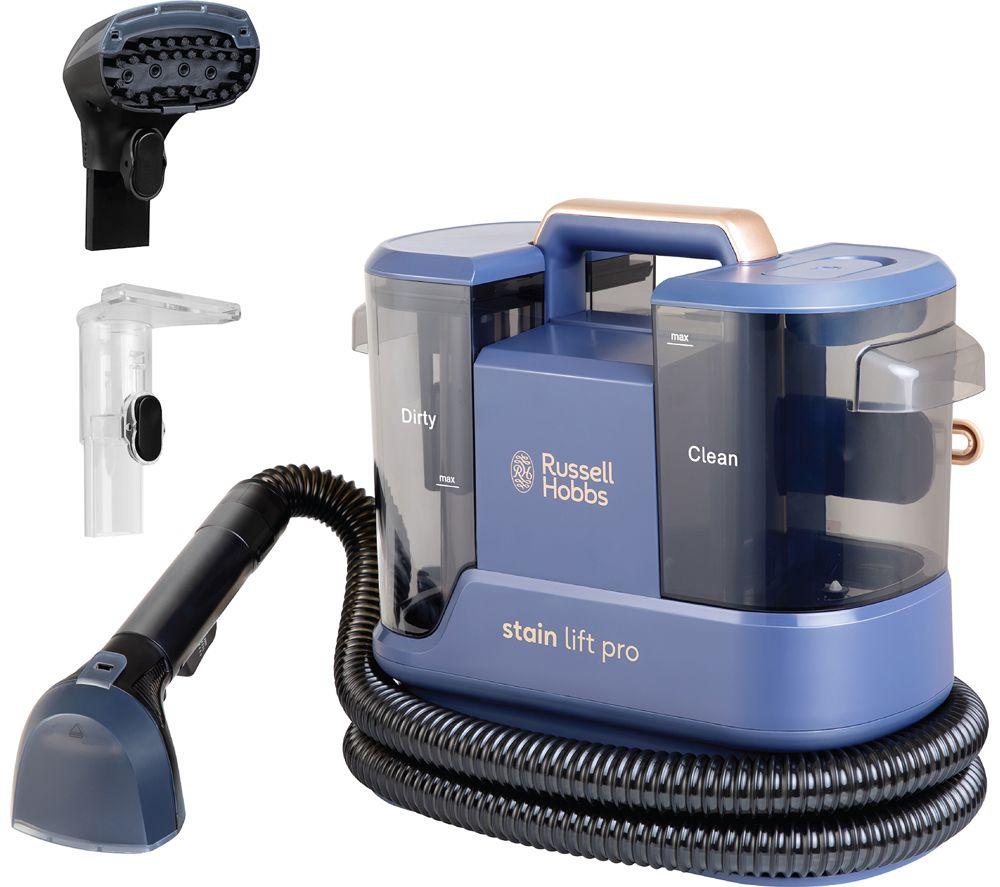 RUSSELL HOBBS Stain Lift Pro RHSC8002 Carpet Spot Cleaner - Champagne & Navy Blue image number 4 of 4