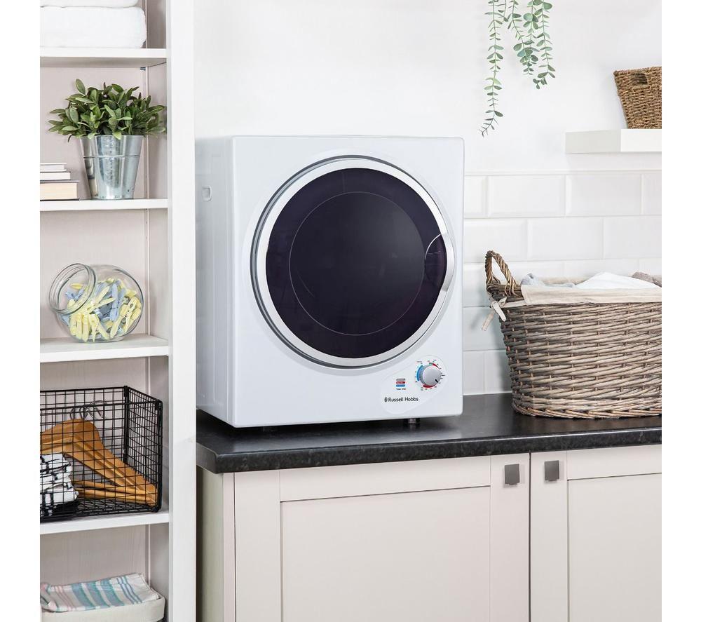 RUSSELL HOBBS RH3VTD800 2.5 kg Vented Tumble Dryer -White image number 5 of 9