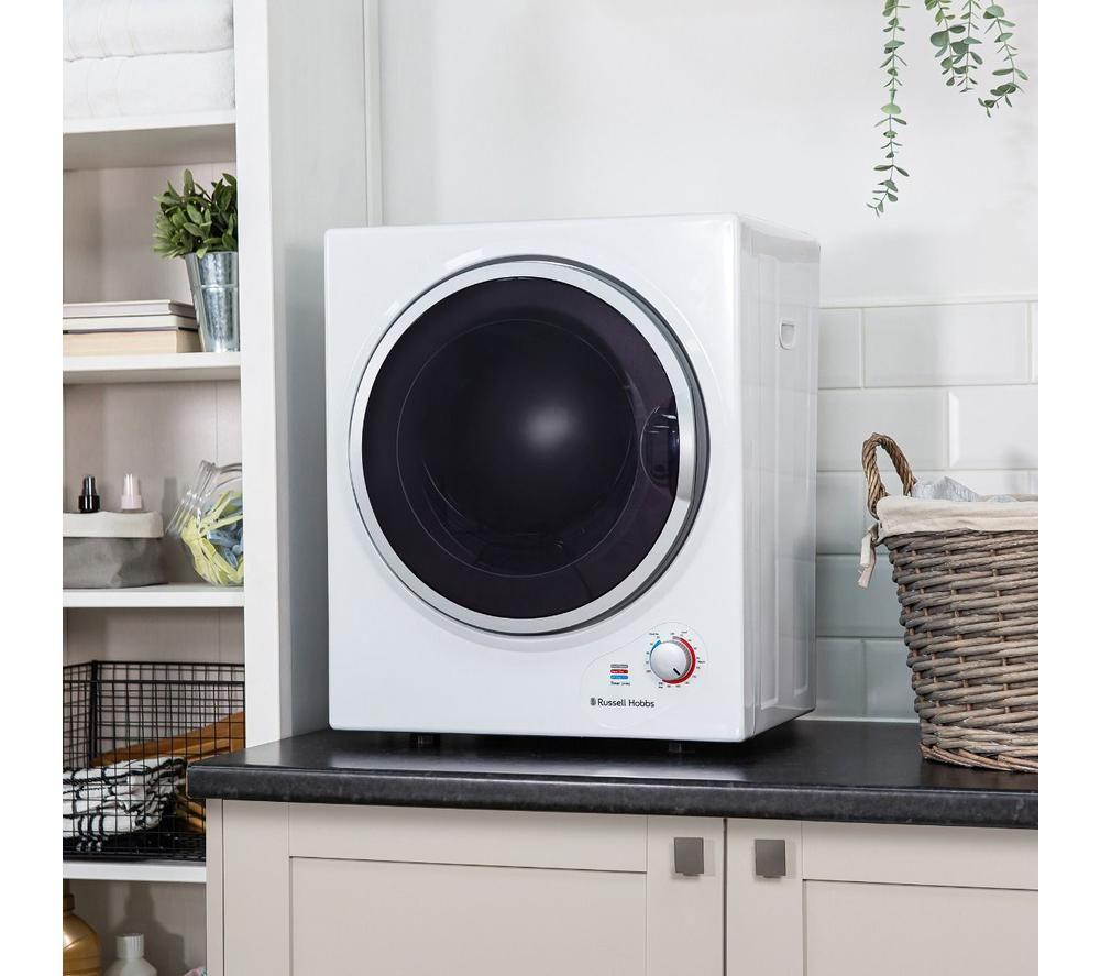 RUSSELL HOBBS RH3VTD800 2.5 kg Vented Tumble Dryer -White image number 6 of 9