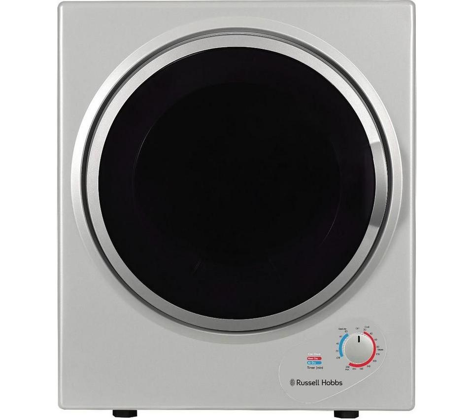 RUSSELL HOBBS RH3VTD800S 2.5 kg Vented Tumble Dryer - Silver