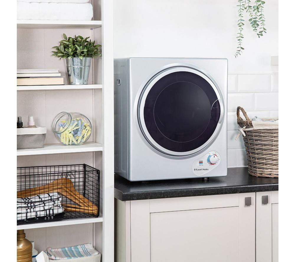 RUSSELL HOBBS RH3VTD800S 2.5 kg Vented Tumble Dryer - Silver image number 4 of 7