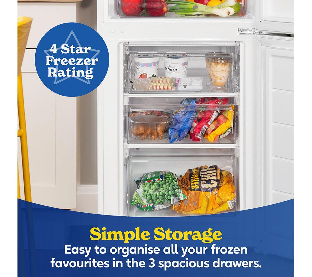RUSSELL HOBBS RH180FF552E1W 70/30 Fridge Freezer - White image number 12 of 17