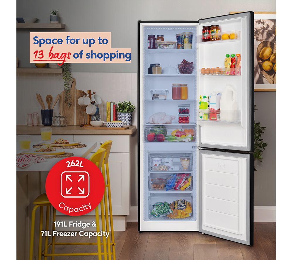 RUSSELL HOBBS RH180FF552E1B 70/30 Fridge Freezer - Black image number 5 of 17