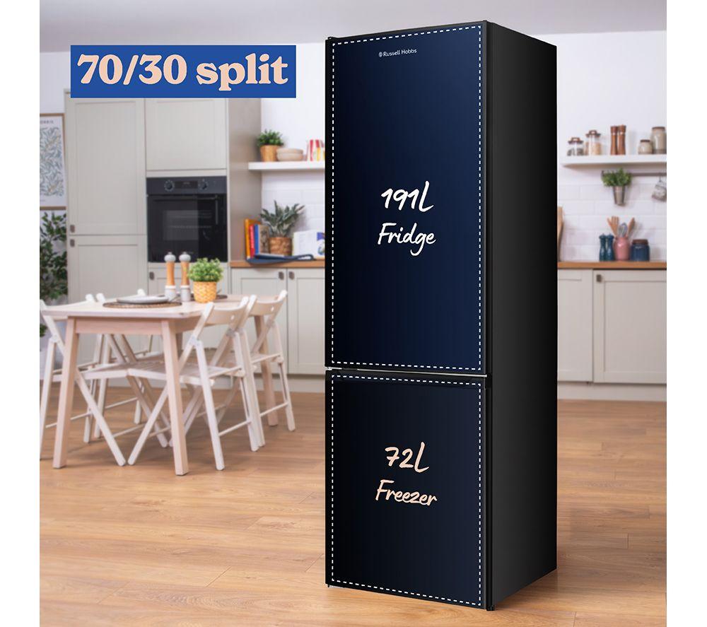 RUSSELL HOBBS RH180FF552E1B 70/30 Fridge Freezer - Black image number 6 of 17