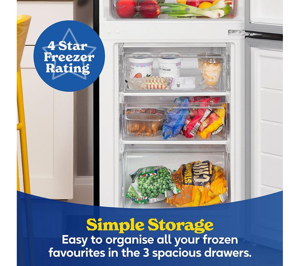 RUSSELL HOBBS RH180FF552E1B 70/30 Fridge Freezer - Black image number 12 of 17
