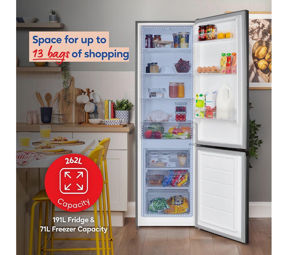 RUSSELL HOBBS RH180FF552E1SS 70/30 Fridge Freezer - Stainless Steel image number 5 of 16