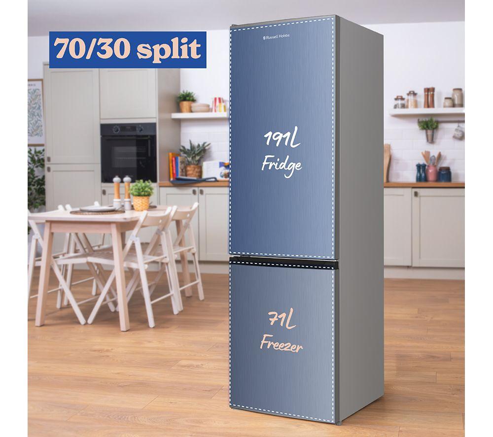 RUSSELL HOBBS RH180FF552E1SS 70/30 Fridge Freezer - Stainless Steel image number 6 of 16