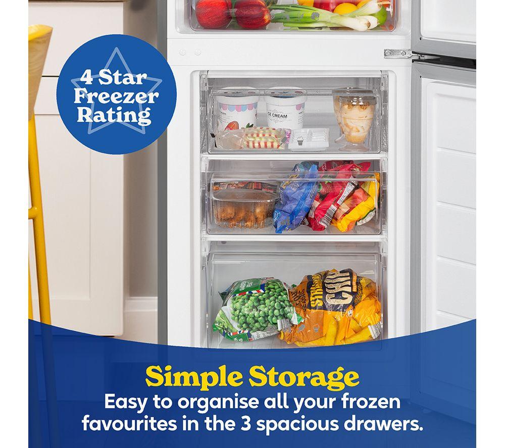 RUSSELL HOBBS RH180FF552E1SS 70/30 Fridge Freezer - Stainless Steel image number 10 of 16