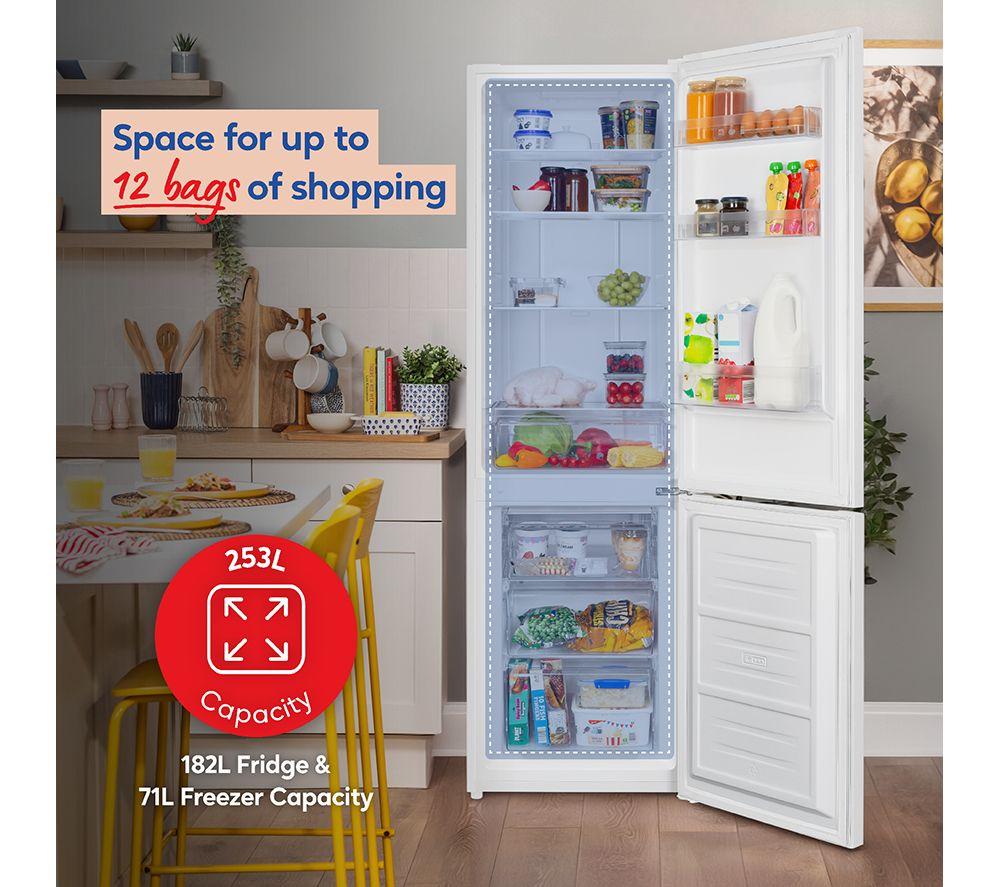 RUSSELL HOBBS RH181TNF552E1W 60/40 Fridge Freezer - White image number 6 of 18