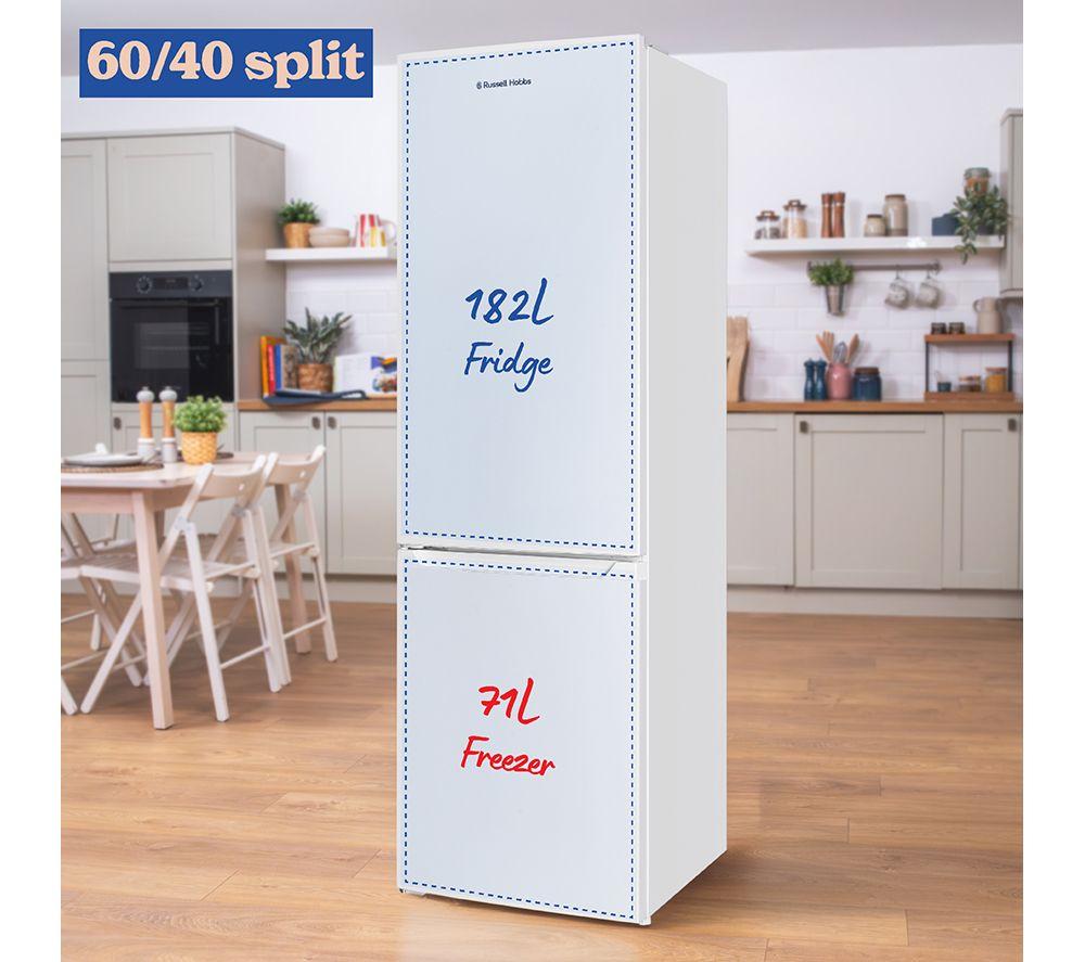 RUSSELL HOBBS RH181TNF552E1W 60/40 Fridge Freezer - White image number 7 of 18