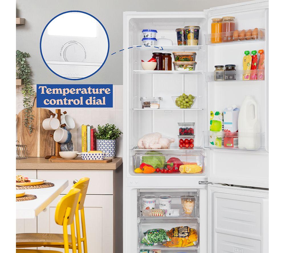 RUSSELL HOBBS RH181TNF552E1W 60/40 Fridge Freezer - White image number 11 of 18
