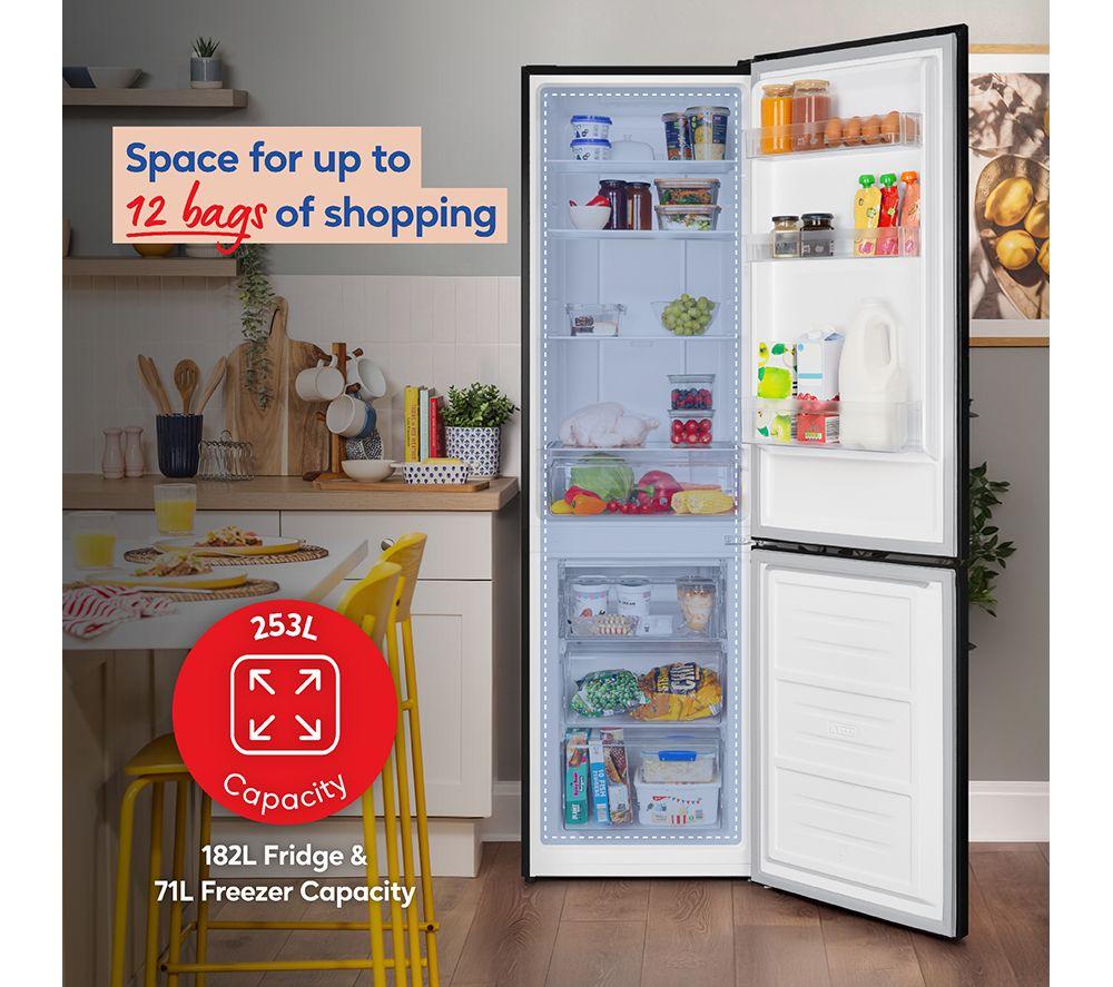 RUSSELL HOBBS RH181TNF552E1B 60/40 Fridge Freezer - Black image number 6 of 18