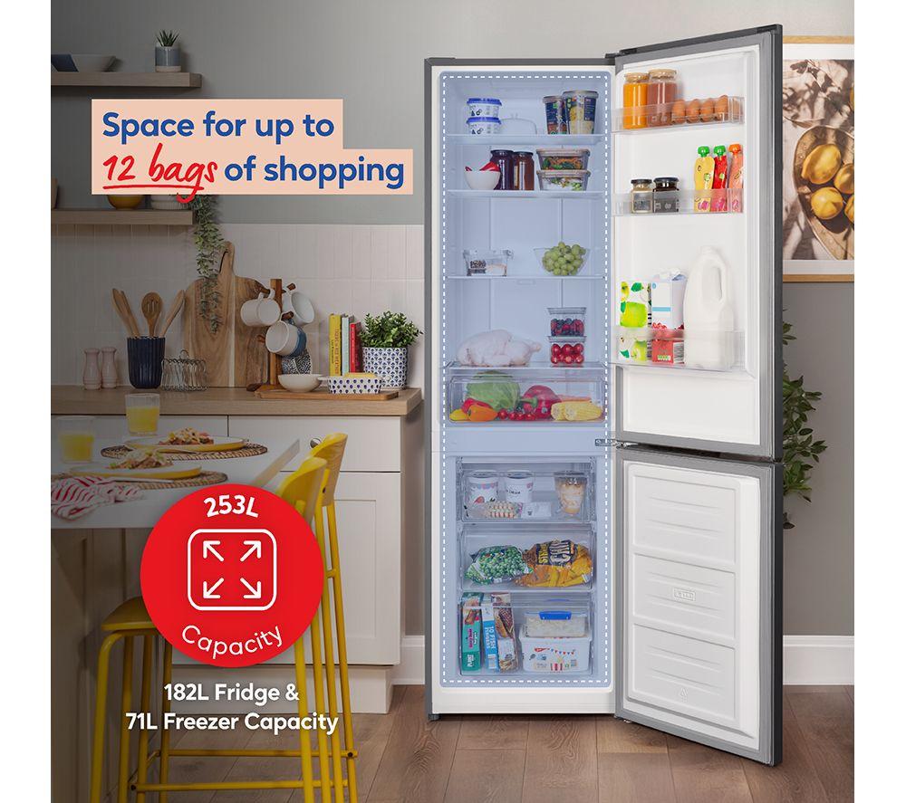 RUSSELL HOBBS RH181TNF552E1SS 60/40 Fridge Freezer - Stainless Steel image number 5 of 17