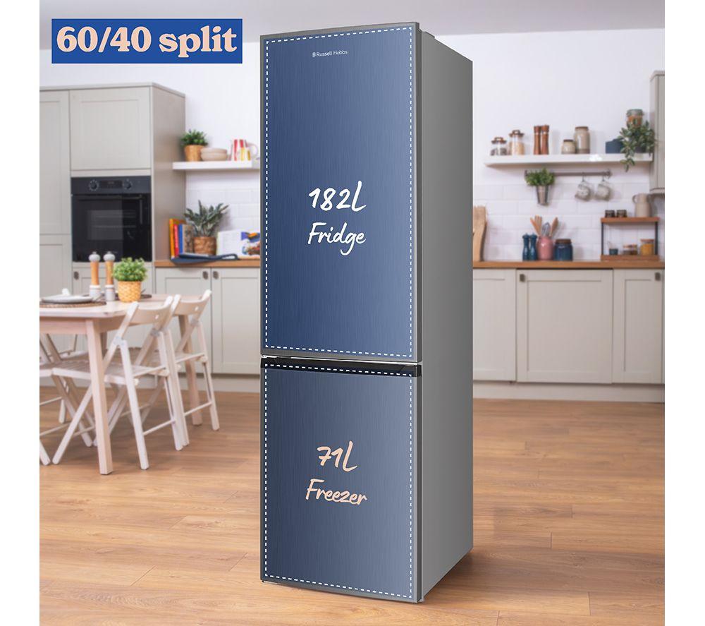 RUSSELL HOBBS RH181TNF552E1SS 60/40 Fridge Freezer - Stainless Steel image number 6 of 17