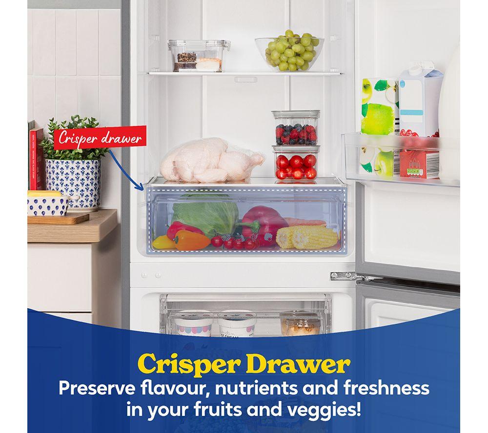 RUSSELL HOBBS RH181TNF552E1SS 60/40 Fridge Freezer - Stainless Steel image number 12 of 17