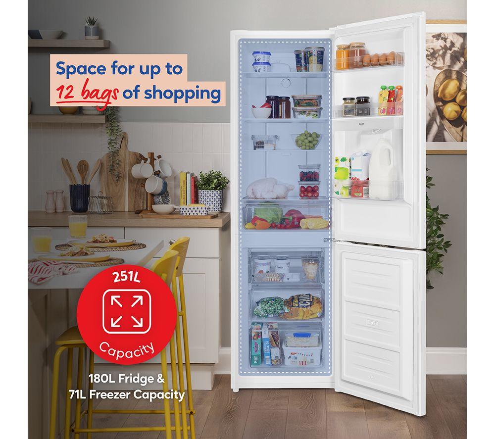 RUSSELL HOBBS RH181TNF552E1WWD 60/40 Fridge Freezer - White image number 4 of 17
