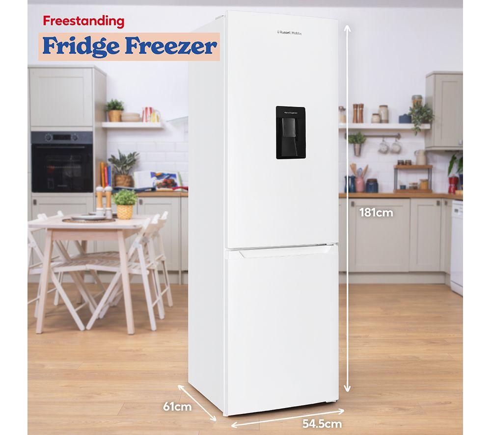 RUSSELL HOBBS RH181TNF552E1WWD 60/40 Fridge Freezer - White image number 6 of 17