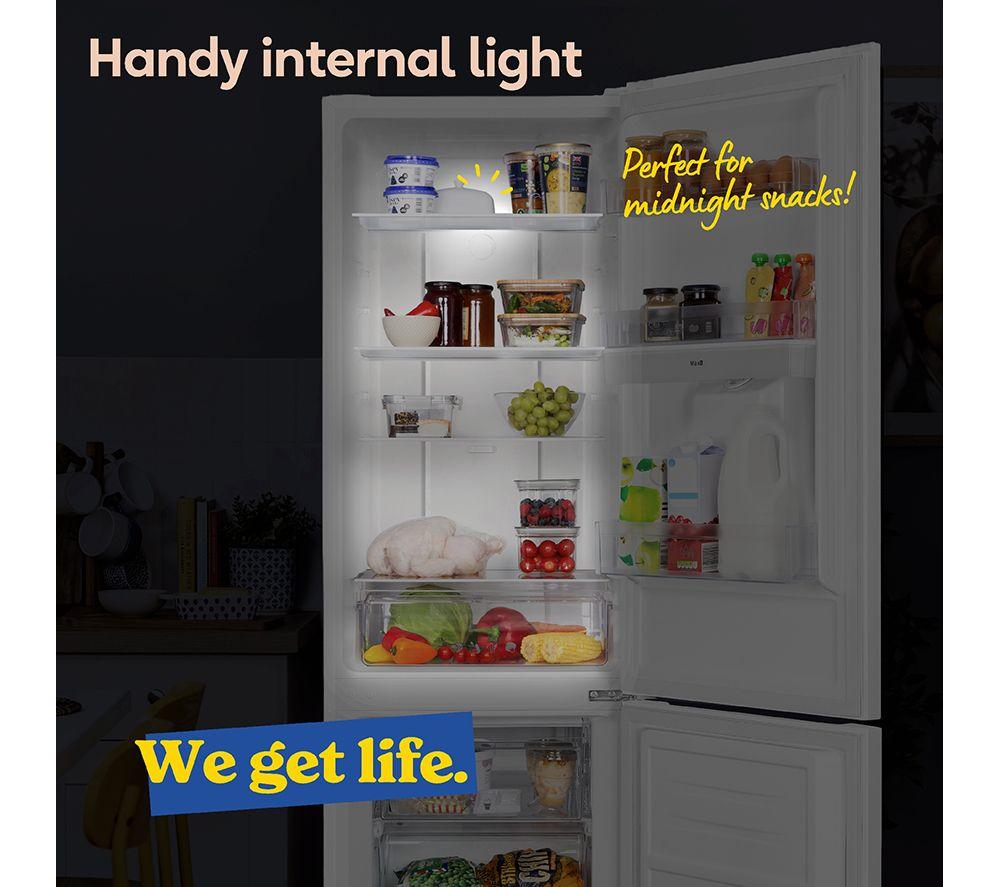 RUSSELL HOBBS RH181TNF552E1WWD 60/40 Fridge Freezer - White image number 13 of 17