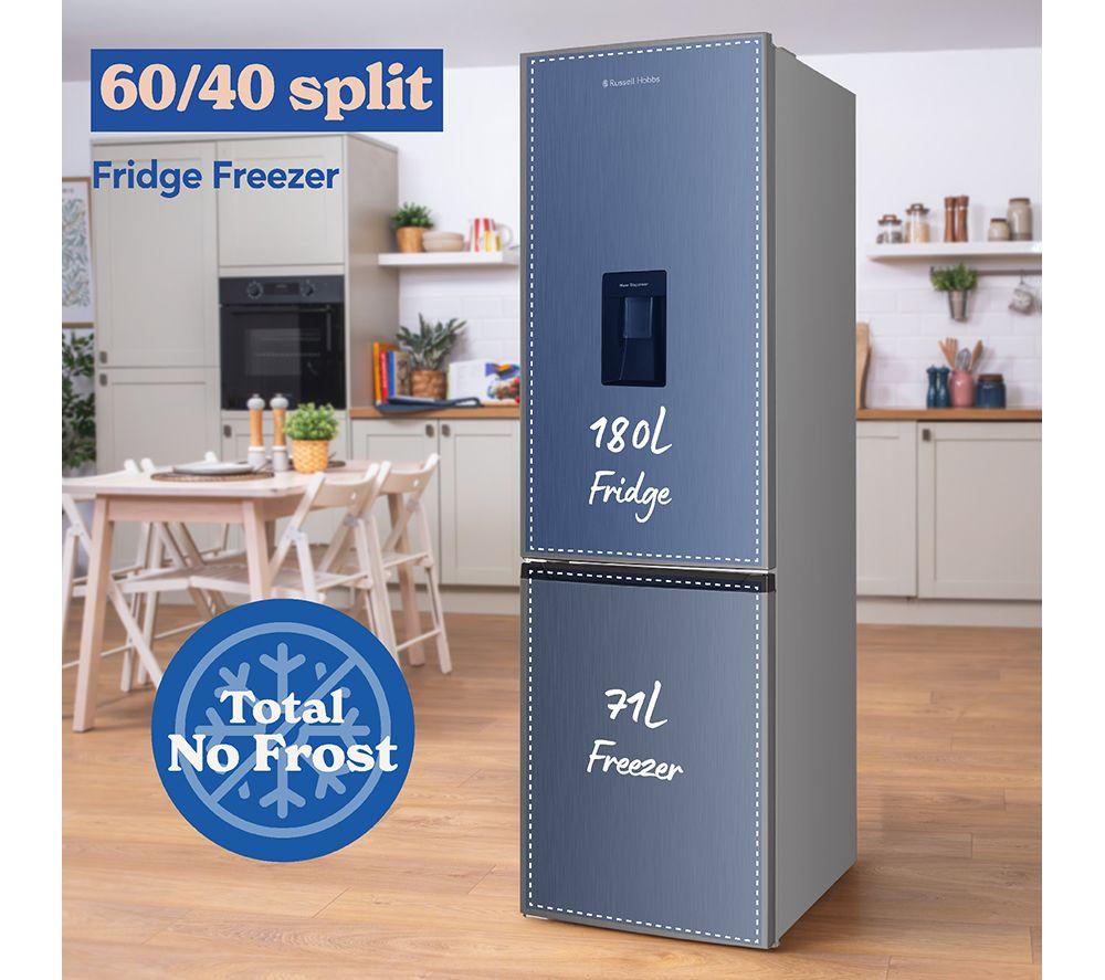 RUSSELL HOBBS RH181TNF552E1SSWD 60/40 Fridge Freezer - Stainless Steel image number 5 of 17