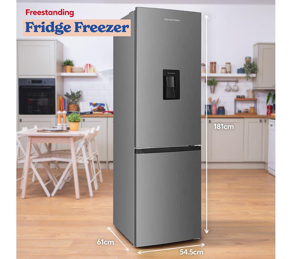 RUSSELL HOBBS RH181TNF552E1SSWD 60/40 Fridge Freezer - Stainless Steel image number 6 of 17