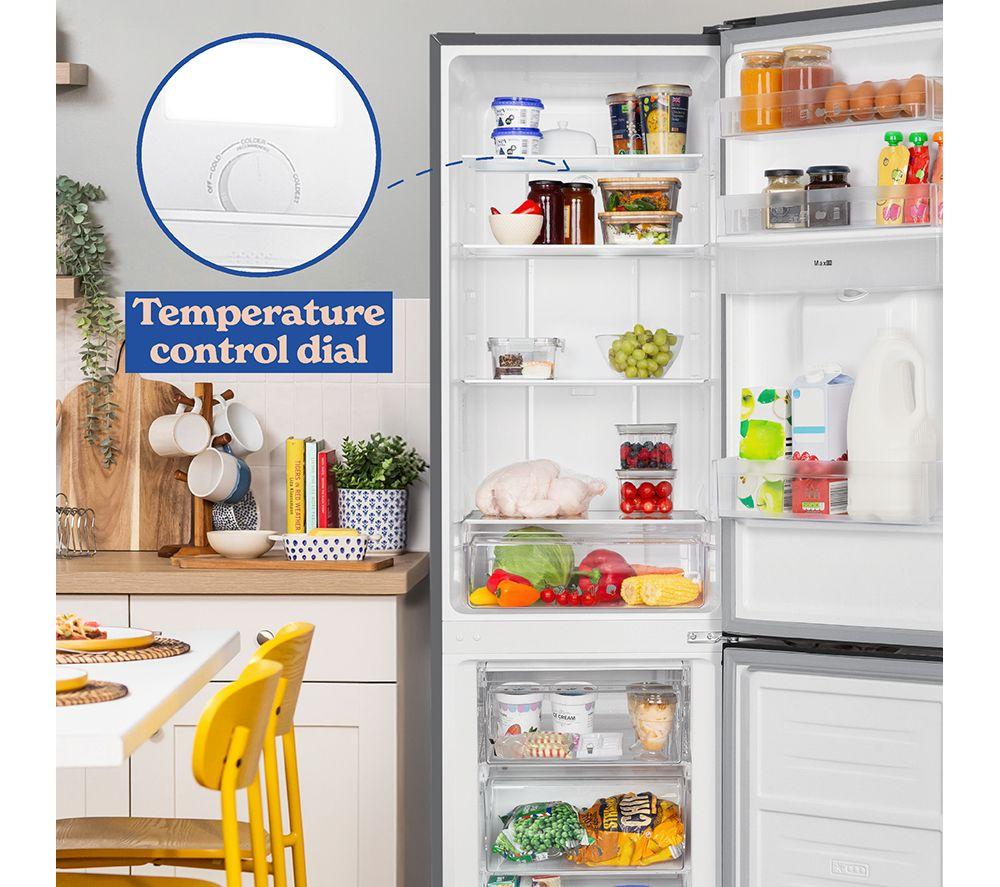RUSSELL HOBBS RH181TNF552E1SSWD 60/40 Fridge Freezer - Stainless Steel image number 9 of 17
