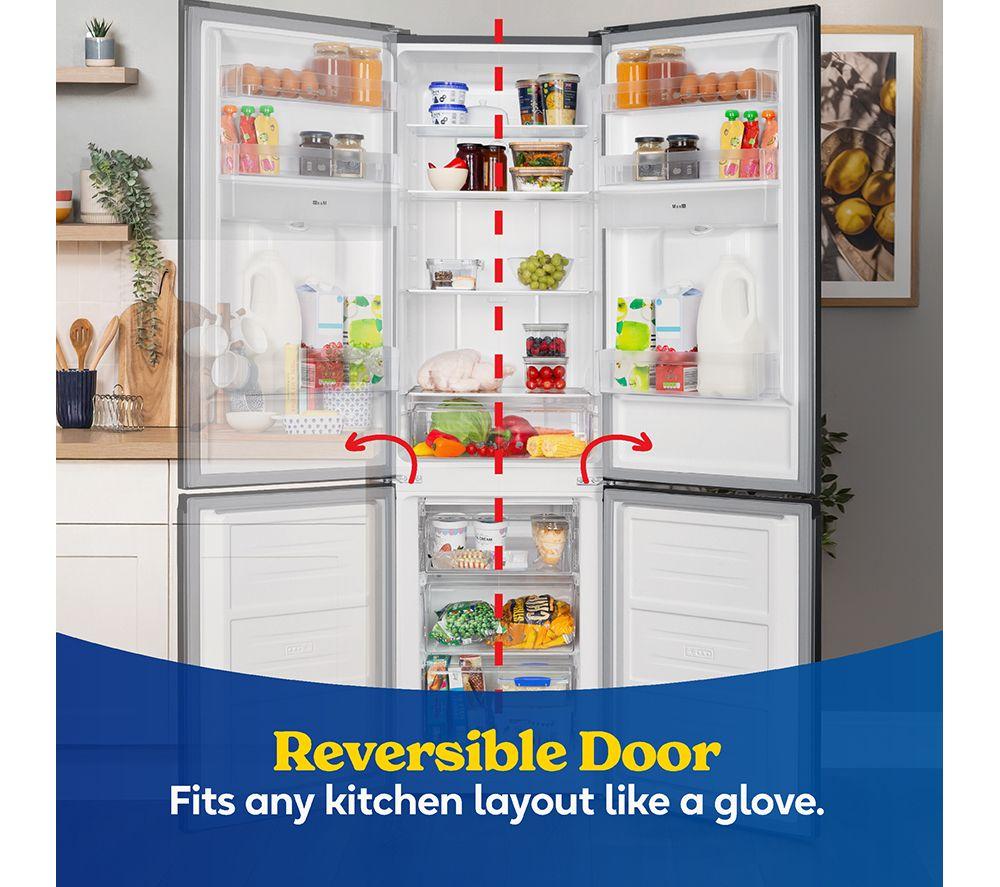 RUSSELL HOBBS RH181TNF552E1SSWD 60/40 Fridge Freezer - Stainless Steel image number 10 of 17