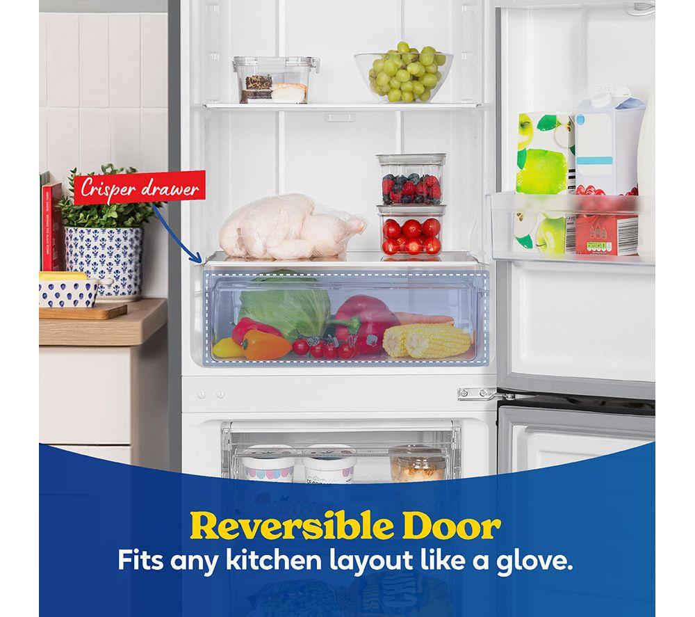 RUSSELL HOBBS RH181TNF552E1SSWD 60/40 Fridge Freezer - Stainless Steel image number 12 of 17