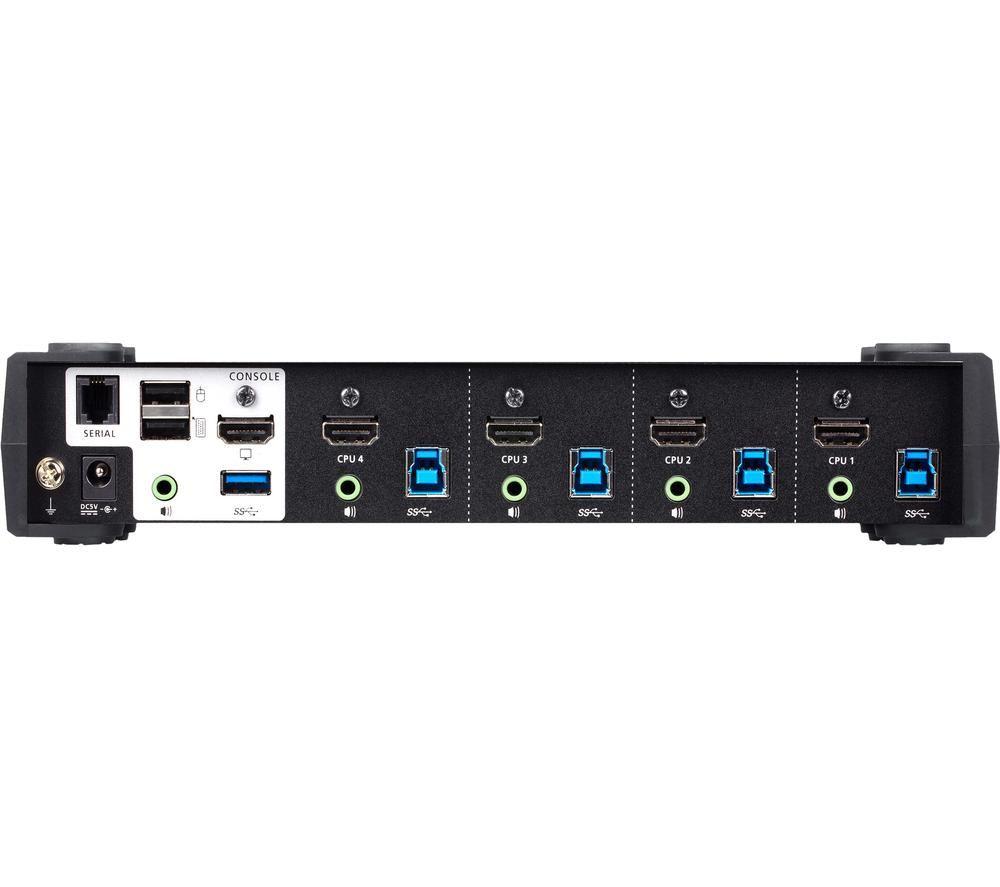 ATEN CS1824 4-Port USB 3.0 HDMI KVMP Switch image number 3 of 3