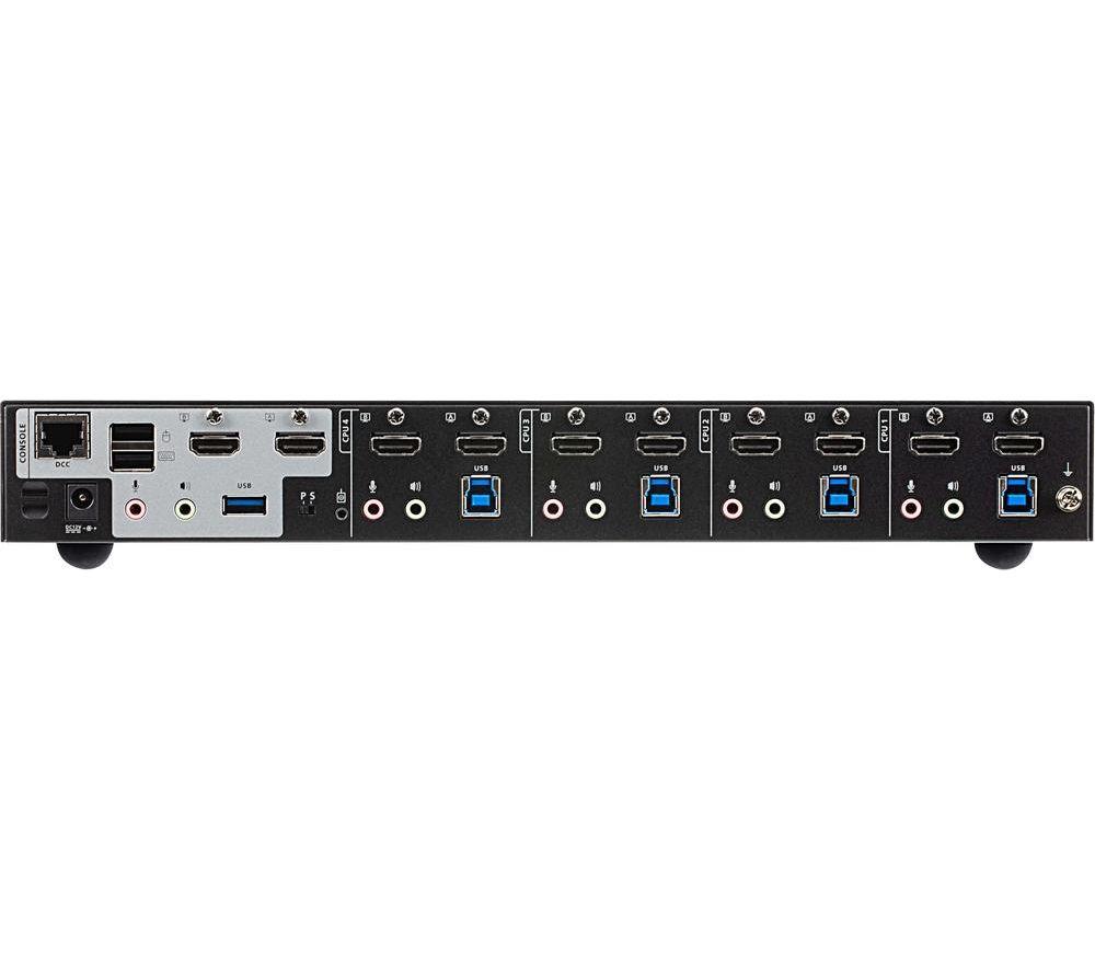 ATEN CS1844 4-Port USB 3.1 4K HDMI Dual Display KVMP Switch image number 3 of 3