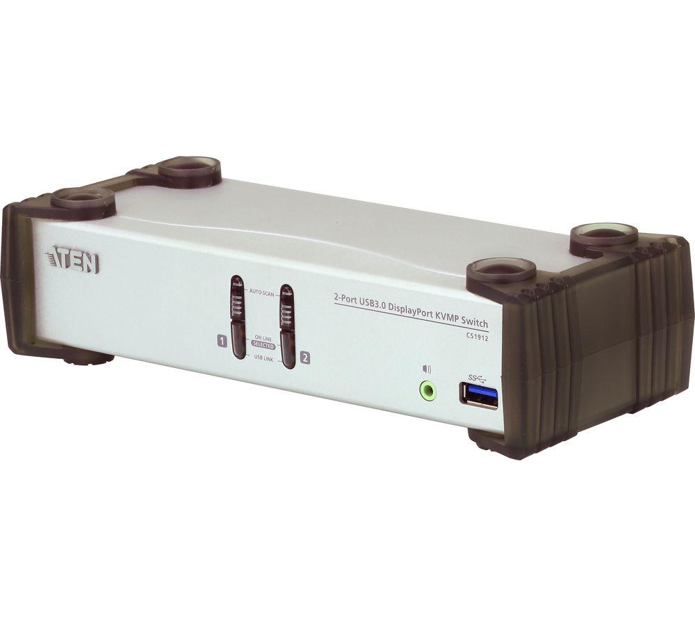ATEN CS1912 2-Port USB 3.0 DisplayPort KVMP Switch image number 3 of 4