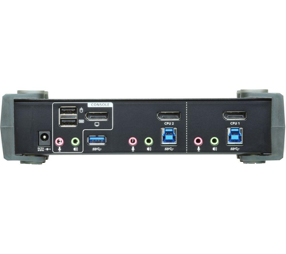 ATEN CS1922 2-Port USB 3.0 DisplayPort KVMP Switch image number 2 of 4