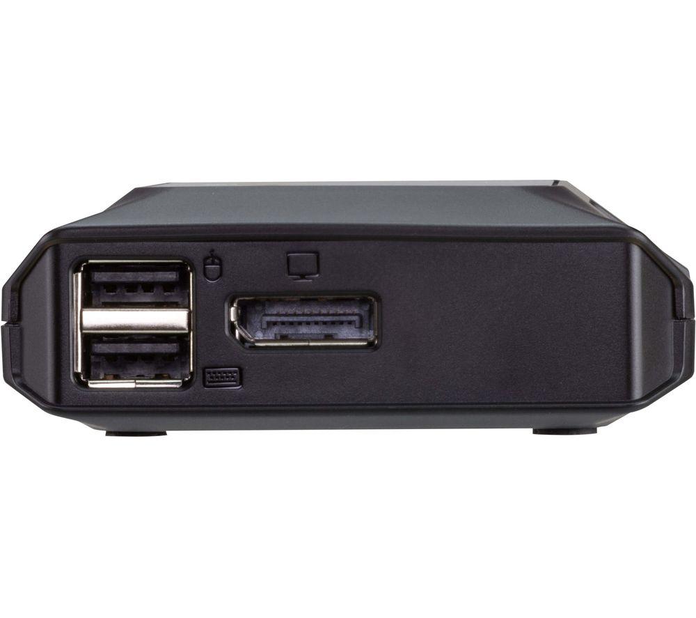 ATEN US3312 2-Port 4K DisplayPort USB Type-C Cable KVM Switch image number 5 of 5