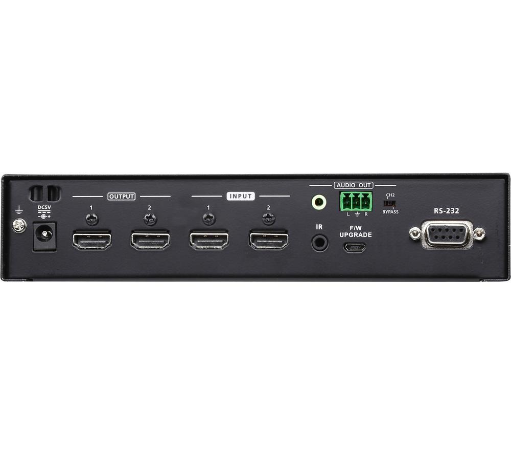 ATEN VM0202HB True 4K HDR HDMI 2&times;2 Matrix Switch with Audio De‑Embedding image number 3 of 3