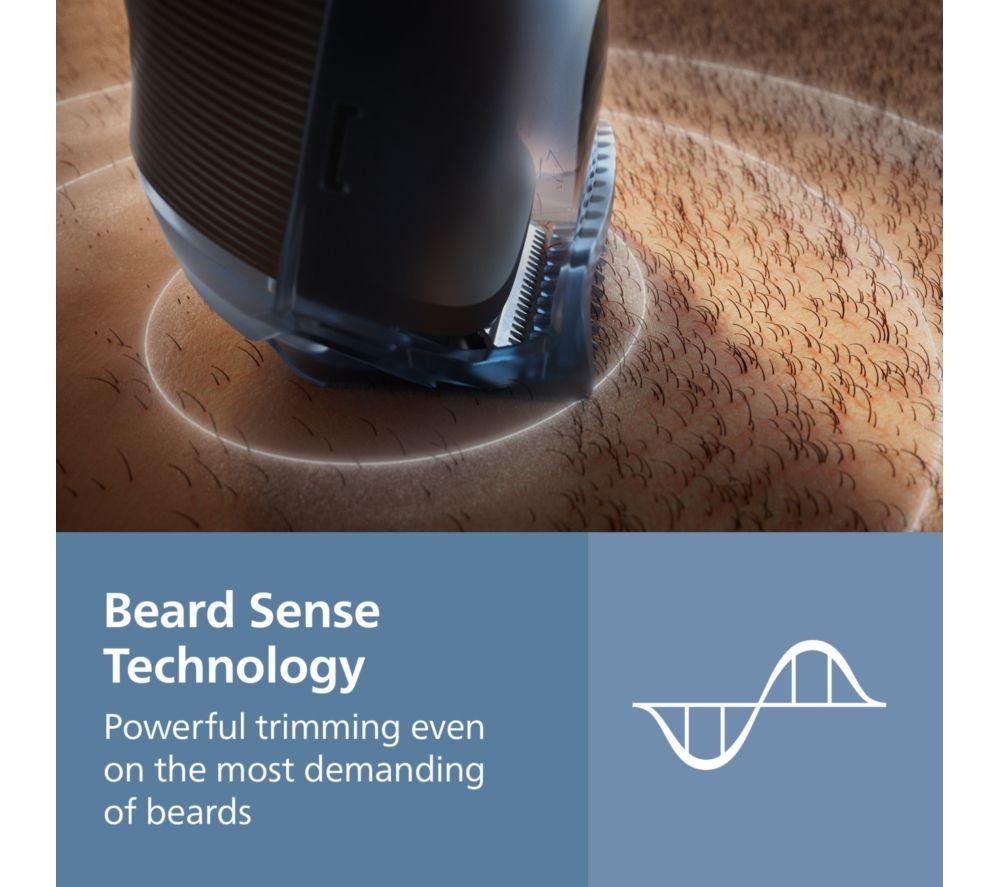 PHILIPS Series 5000 BT5780/15 Wet & Dry Beard Trimmer - Black image number 2 of 8