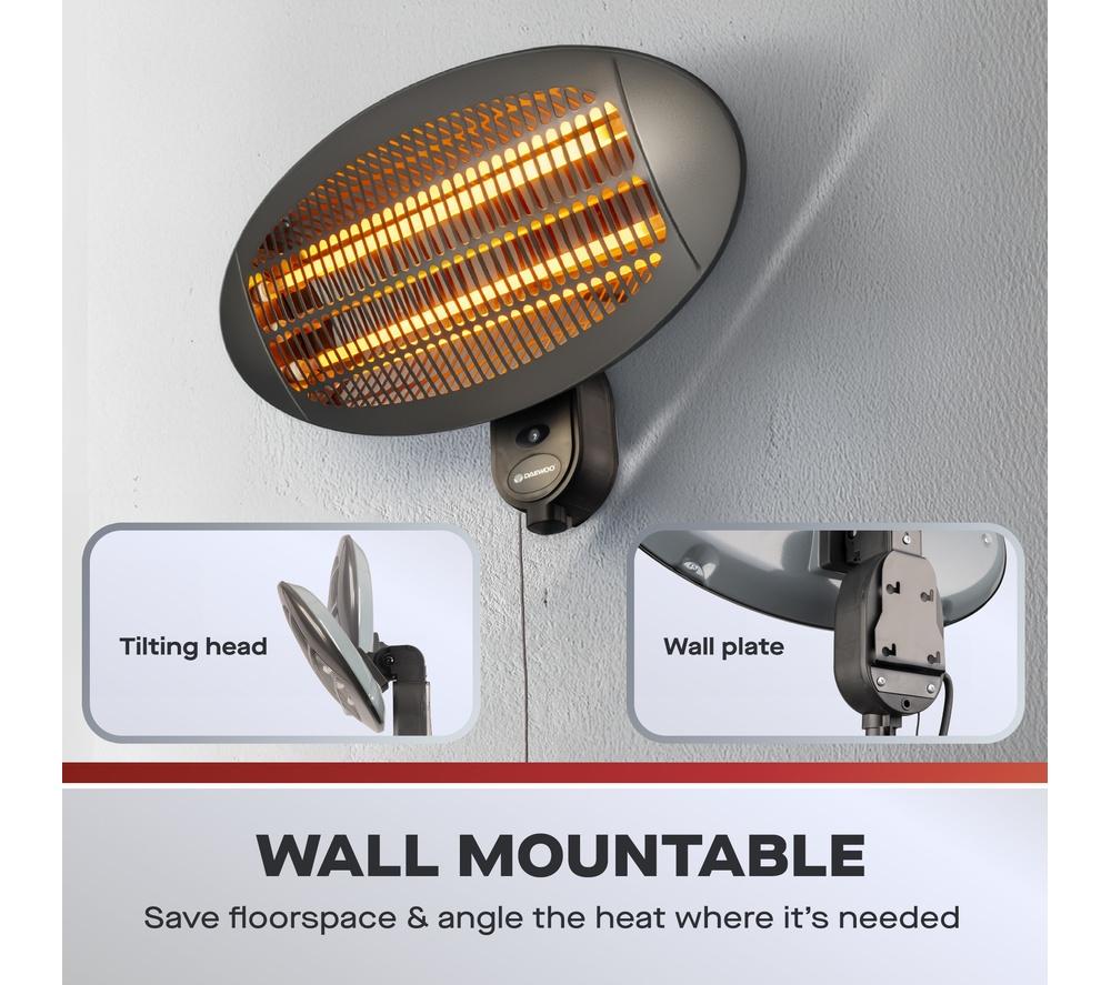 DAEWOO Patio Heater - Black image number 5 of 5