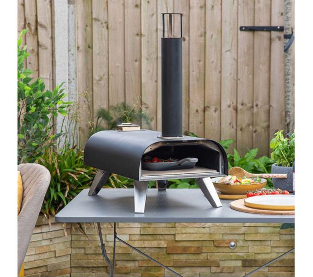 ZANUSSI ZPO1BPC Wood Pellet Pizza Oven - Black image number 11 of 16